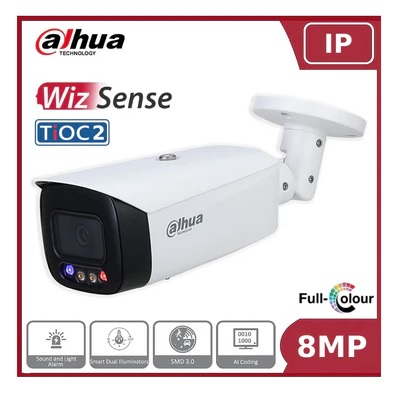 Telecamera Bullet IP 8 Megapixel 3,6mm TIOC